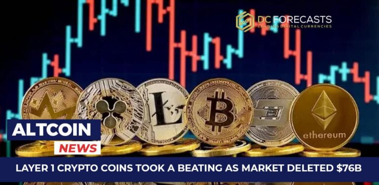 Layer 1 Crypto Coins Took A Beating As Market Deleted $76B