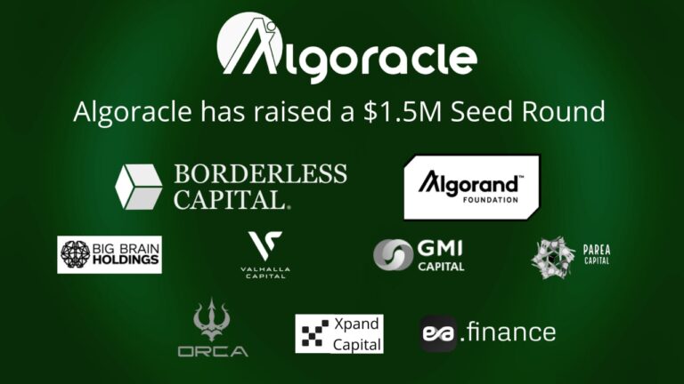 Algoracle Announces $1․5 Million Seed Round – Press release Bitcoin News