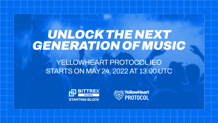 Music Fans Rejoice as YellowHeart Protocol Is Set to Launch on Bittrex Global Starting Block – Sponsored Bitcoin News