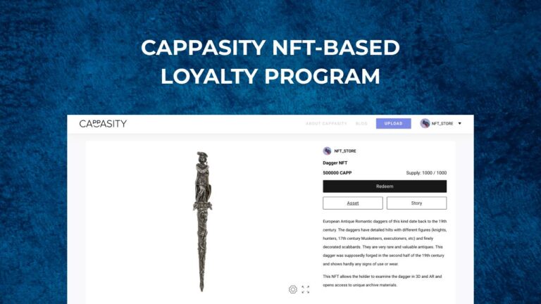 Cappasity to Launch the Solution for Creating NFT-Based Loyalty Programs – Press release Bitcoin News