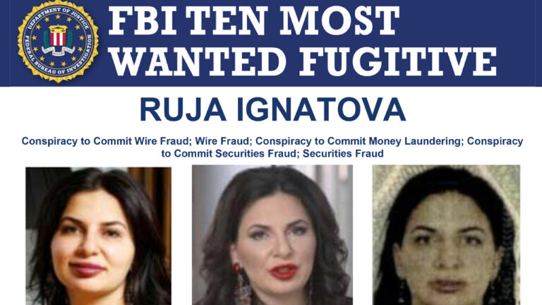 Onecoin’s Co-Founder Ruja Ignatova Has Been Added to the FBI’s 10 Most Wanted Fugitives List – Bitcoin News