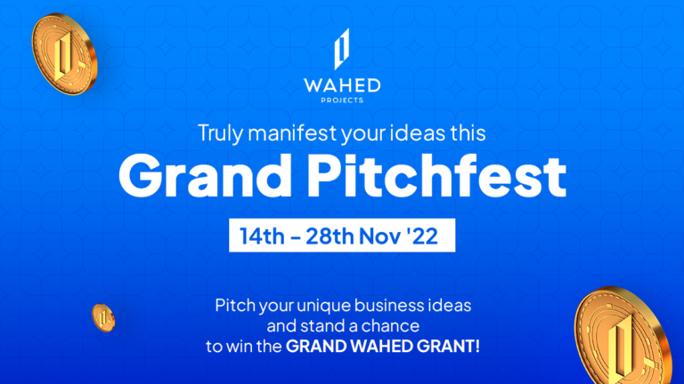 The Grand WAHED PitchFest – Pitch Your Idea and Win 25,000 USDT – Press release Bitcoin News