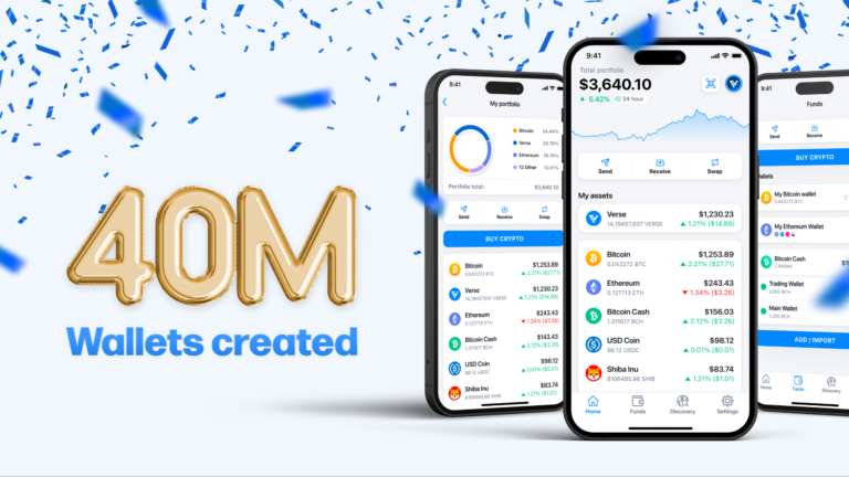 Bitcoin.com Wallet Celebrates Major Milestone With 40 Million Crypto Wallets Created – Promoted Bitcoin News