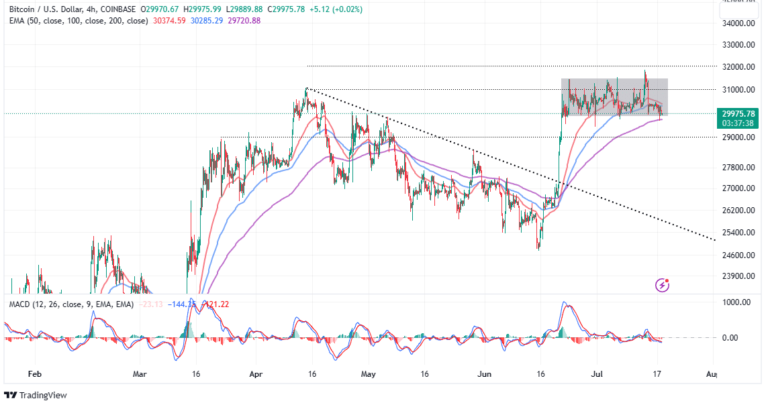 Bitcoin Price Prediction: Here’s Why BTC Is Failing to Move Above $30k