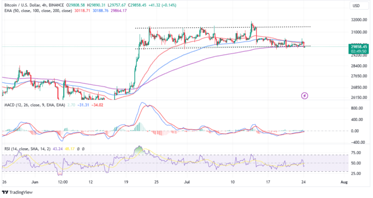 Bitcoin Price Signaling Possible Bearish Momentum Below $30k – $25k Coming Soon?