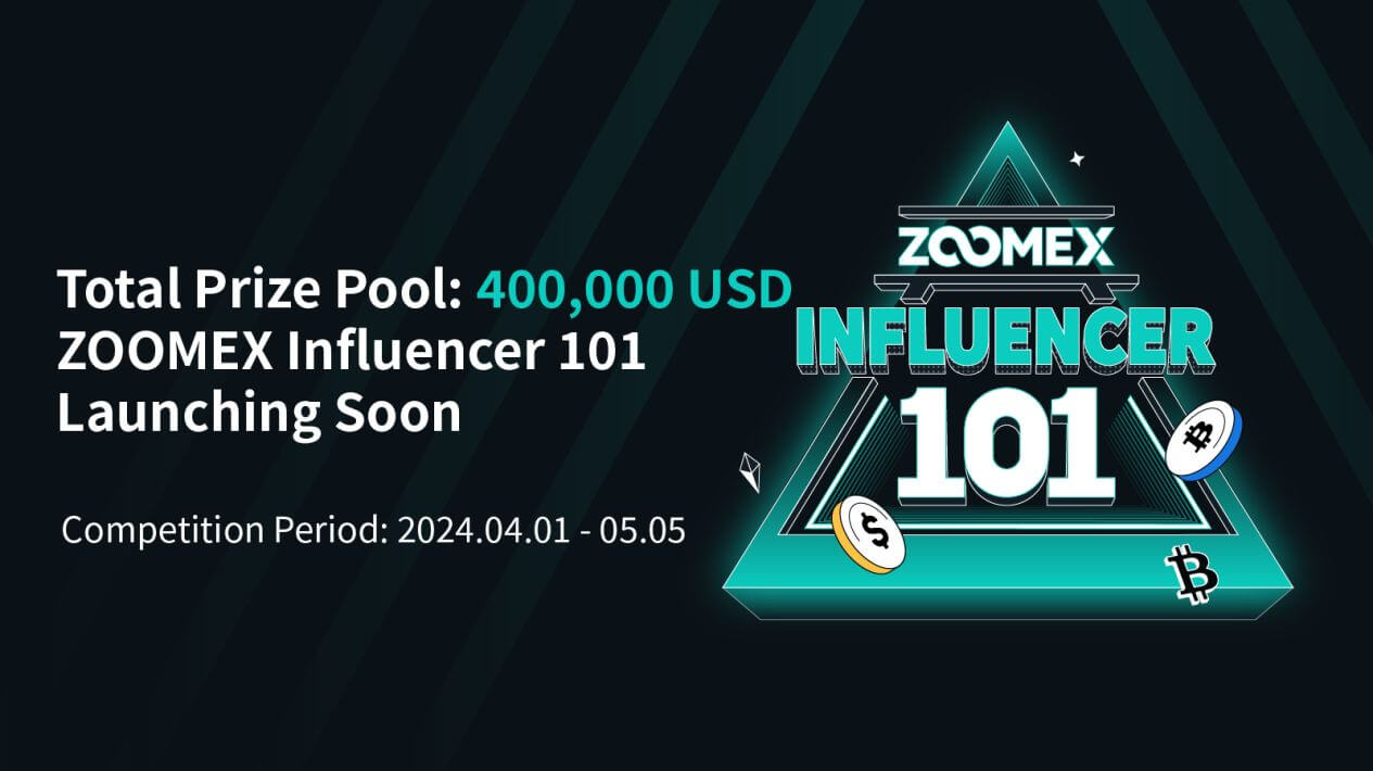 Unveiling the Future: Zoomex Launches New Brand Image and $400,000 Influencer 101 Campaign – CoinJournal