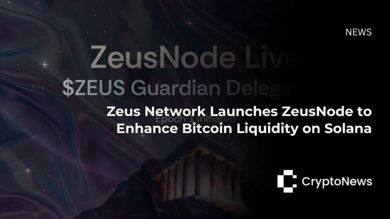 Zeus Network Launches ZeusNode to Enhance Bitcoin Liquidity on Solana – Crypto-News.net